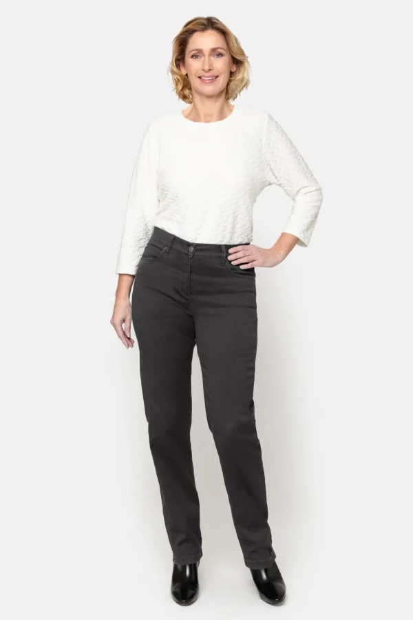 Sonja Jeans - Straight fit - Sort
