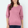 Sweater Kortærmet - Wild Rose Melange