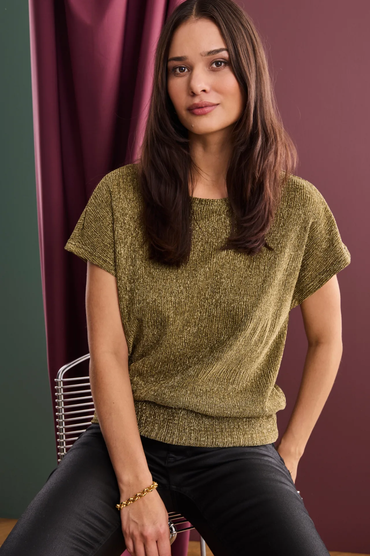 tshirt__gold_lurex_3.webp T-shirt - Gold Lurex